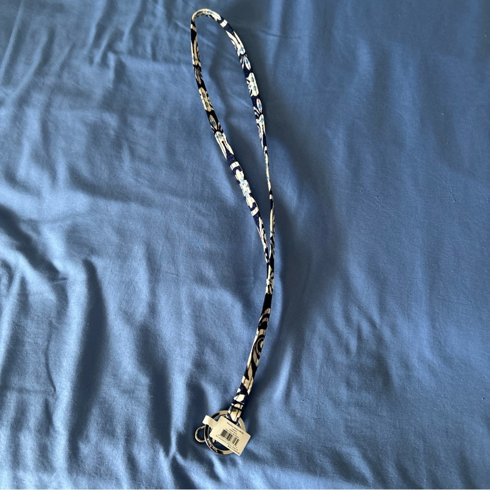 Blue and White Lanyard by Vera Bradley
